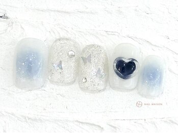 ネイルメゾン 池袋店(NAIL MAISON)/ハートチークネイル¥10550