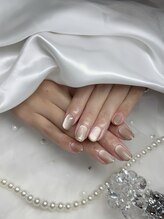 ビビ(ViVi)/マグネットミラーフレンチネイル