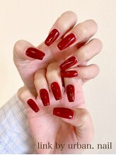 リンクバイアーバン(link by urban.)/ボルドーワンカラー