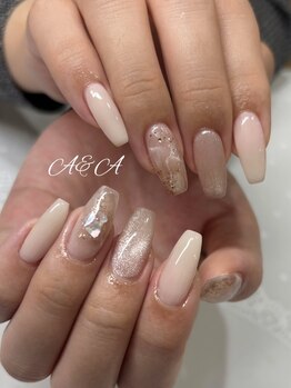 長さ出しのできるサロン