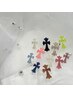 【大人気】ワンカラー＋クロムパーツ2本　￥8,800