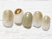 ネイルメゾン 池袋店(NAIL MAISON)/ピスタチオニュアンス¥8050