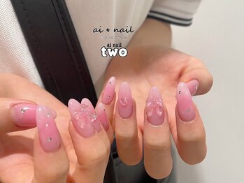 アイネイルトゥー 小倉(ai nail two)/ピンクネイル