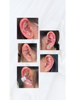 リゲルス(Regel)/流行りの耳つぼジュエリー♪