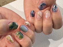 ペアリング(Pairing nail&eyelash)/7月select(J)アシンメトリー