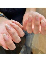ハナビューティ アシヤ(Hana Beauty Ashiya)/うるうるヌーディネイル