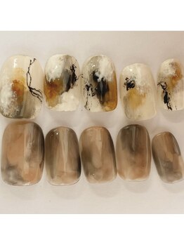 ラテネイル(Latte nail)の写真/[パラジェル/フィルイン]自爪に優しく負担軽減&モチUP♪ネイルによるダメージが気になる方に◎長さだしも*