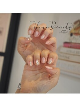 ハナビューティ アシヤ(Hana Beauty Ashiya)/夏のシェルシェルネイル♪