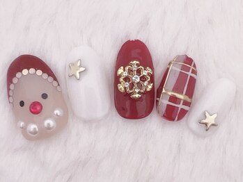 ティーエヌ 越谷店/☆イベントネイル☆クリスマス