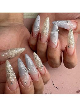 ジュエルネイルサロン(Jewel)の写真/自爪育成したい方/深爪でお悩みの方も、約1ヵ月後には自爪が大成長!コンプレックスがある方こそ、是非☆