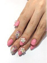 イーズネイル 堺(e's Nail)/フラワー パーツ 春ネイル