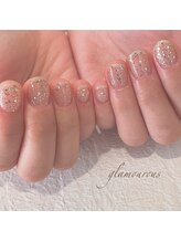 プログレス 東久留米店(PROGRESS)/ラメ混ぜネイル