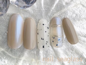 ネイル シーグラス(nail seaglass)/シンプル定額
