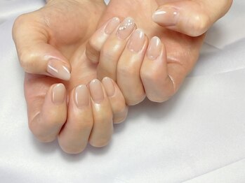 アンクネイル(a'nk nail)の写真/ブライダルまでに、そのお悩み叶えます！爪に優しい長持ちフィルイン施術で上品うる艶の美しい自爪に♪