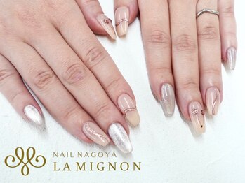 ラミニョンネイルナゴヤ(La Mignon Nail Nagoya)の写真/【オフ無料◇春にぴったり◆春のお出かけネイル¥7500】アートデザイン多数ご用意◎パラジェル変更OK！