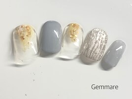 グレージュネイル
