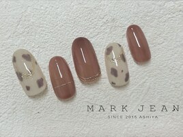 198. 牛柄　ミラー　アニマル