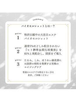 カブール 町田/人気のバイオセルショット