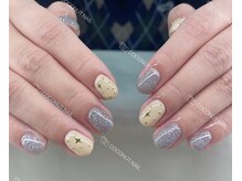 ココナッツネイル/星ネイル