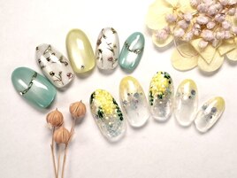 2025ver. BOVOKAのお花ネイル