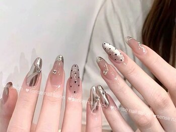 センスネイル(Sense Nail)/【チェックネイル】
