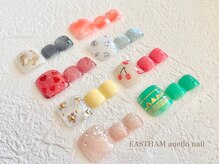 イーストハムアネーロネイル(EAST HAM anello nail)/〈フット〉定額8800円デザイン