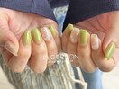 green × flower