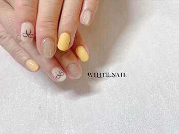 ホワイトネイル 武蔵小杉店(WHITE NAIL)/マグネット/りぼんねいる