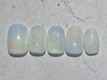 サニーサイド 梅田(Sunny side)/ふんわりネオンタイダイネイル