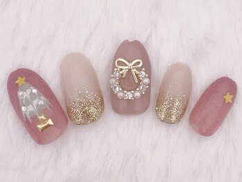 ティーエヌ 越谷店/☆イベントネイル☆クリスマス