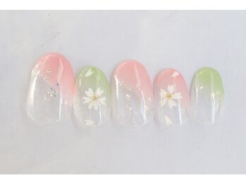 エヌスタイル(N-STYLE)/桜ネイル