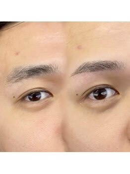 チルアンドアイ 千葉駅前店(Chill&Eye)/メンズアイブロウ/メンズ眉毛