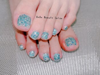 アンアンビューティーサロン(AnAn Beauty Salon)/【フット】ワンカラー