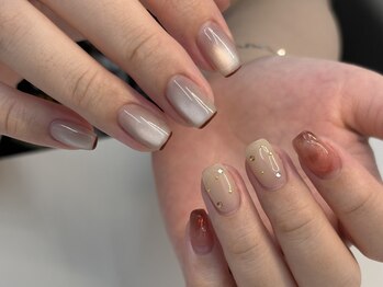 フィロンネイル 表参道店(filonnail)/秋ニュアンス持ち込み
