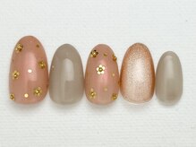 ネイルサロン アビー グランデュオ蒲田店(abbie)/ [蒲田限定B]ホロフラワー¥9900