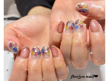 フロージュ ネイル(florjyu nail)/アンティークフラワーnail
