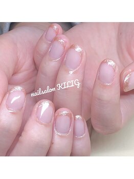 ネイルサロン キリグ(KILIG)/ラメフレンチ