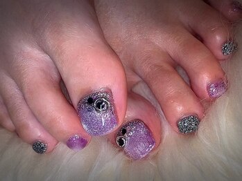 アミュリー ネイル アトリエ(Amury nail atelier)/マグネット フラッシュラメ 大人