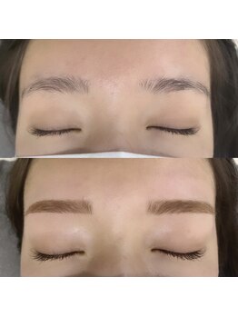 アイブロウサロン ミラ 吉祥寺(Eyebrowsalon Mira)/ワックス+カラー /担当 yuno