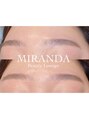 ミランダ(MIRANDA) 骨格に合わせ、柔らかい眉毛に！