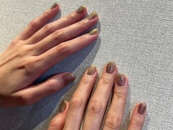 カニカニネイル 日本橋人形町(KANIKANI NAIL)の写真/《仕上がり・モチの良さ◎》大人女性におすすめ♪上品な"魅せる"ネイルをご提案いたします！