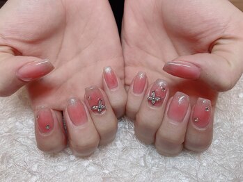 レアネイル 新宿(le'a nail)/チークネイル