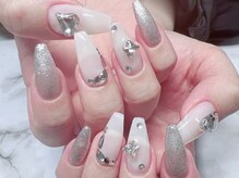 レアネイル 新宿(le'a nail)/ストーンネイル
