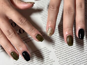 コロラートフィオーレ(colorato fiore)/One color nails.