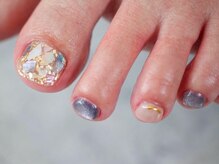 ネイル アトリエ コモード(nail atelier Comodo)/アートネイル [ステンドガラス]