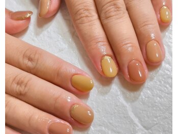 ラウ(Lau)/秋ネイル¥５５００