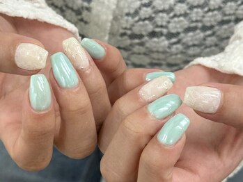 シェル トウキョウ(SHELL TOKYO)/レース ミント ミラー