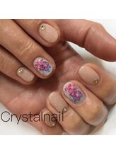 クリスタルネイル ボンベルタ橘店(CRYSTAL NAIL)/ワンカラーネイル