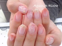 アグニークリッシェ(Agunik Riche)/【水彩ネイル】