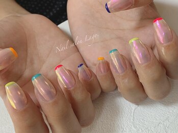 ネイルサロン ラゴ(Nail salon Lago.)/夏フレンチネイル